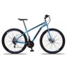 Bicicleta Aro 29 Quadro 17 Raider Sport 21 Marchas Garfo Rígido com Freio a Disco Mecânico Azul/Pret - 1