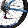 Bicicleta Aro 29 Quadro 17 Raider Sport 21 Marchas Garfo Rígido com Freio a Disco Mecânico Azul/Pret - 6