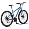Bicicleta Aro 29 Quadro 17 Raider Sport 21 Marchas Garfo Rígido com Freio a Disco Mecânico Azul/Pret - 3