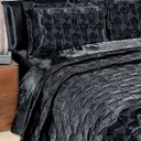 Ver imagem 1 de Jogo de Cama Queen Golden Tecido Cetim Liso 4 Peças Vermelho