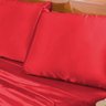 Jogo de Cama Queen Size Romantic Cetim Charmousse Vermelho - 2