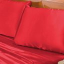 Ver imagem 2 de Jogo de Cama Queen Size Romantic Cetim Charmousse Vermelho