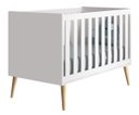 Ver imagem 2 de Jogo de Quarto para Bebê Théo New Branco Fosco com Natural - Reller