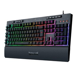 Teclado Membrana Gamer Redragon Shiva Abnt2 Rgb Pto - K512RGB-PT - 4