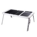 Ver imagem 4 de Mesa para Notebook Retrátil com Cooler Duplo e Base com Porta Copos