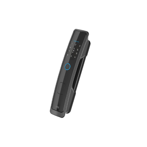 Fechadura Biométrica Wi-Fi 5 Modos de Abertura Puxador Preto SHFP703 Elg