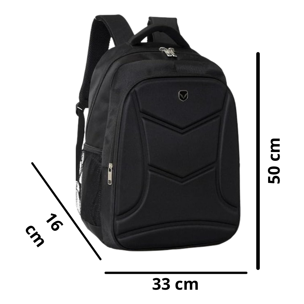 Mochila Mala Reforçada Notebook Bolsa Pasta Executica Impermiável Escolar - 6