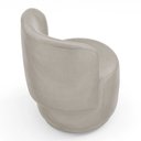 Ver imagem 5 de Poltrona Orgânica Decorativa Living Molly Veludo Bege - Desk Design