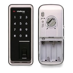 Kit 2 Fechaduras Digital de Sobrepor com Biometria Intelbras Fr220 - 6