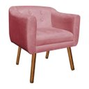 Ver imagem 3 de Kit 2 Poltrona Decorativa Julia Suede - D'Rossi