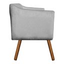 Ver imagem 4 de Kit 2 Poltrona Decorativa Julia Suede - D'Rossi