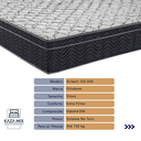 Ver imagem 2 de Cama Box Baú e Colchão Airtech 150 Espuma D45 Viúvo Ortobom: Cinza