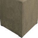 Ver imagem 3 de Kit 4 Puff Decorativo Dado Quadrado Suede Marrom Rato