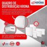 Quadro Distribuicao Embutir 27-36 Disj Pvc Resistente Krona - 3