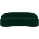 Ver imagem 3 de Sofá 4 Lugares Curvo Sala de Estar Living Lótus D02 Veludo Verde Musgo 260 cm C-303 - Lyam Decor