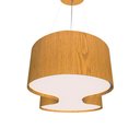 Ver imagem 5 de Lustre Madeira Violão 70cm 4 Luzes - Freijó