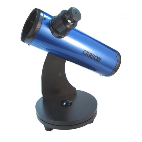 Telescópio Refletor Carson Skyseeker com Lente de 76mm e Zoom de 15 a 37.5x