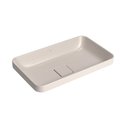 Ver imagem 1 de Cuba Sobrepor Deca Slim Quadrada com Mesa 50cm Barbante L.23050.26