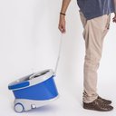 Ver imagem 1 de Balde Spin Mop 360 Cesto Inox Saída Água 2refis e 1 Escovão