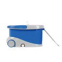 Ver imagem 3 de Balde Spin Mop 360 Cesto Inox Saída Água 2refis e 1 Escovão