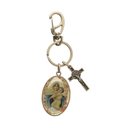 Ver imagem 2 de Chaveiro Medalha Mãe Rainha de Schoenstatt com Mosquetão Fornecedor 1 F1-ct14-150-2