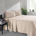 Ver imagem 2 de Kit Colcha Queen Döhler Piquet Unicolor Bege