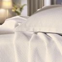 Ver imagem 3 de Kit Colcha Queen Döhler Piquet Unicolor Bege