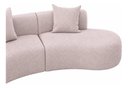 Ver imagem 5 de Sofá Modular Curvo 360cm Orgânico Virginia Bouclé:Rose