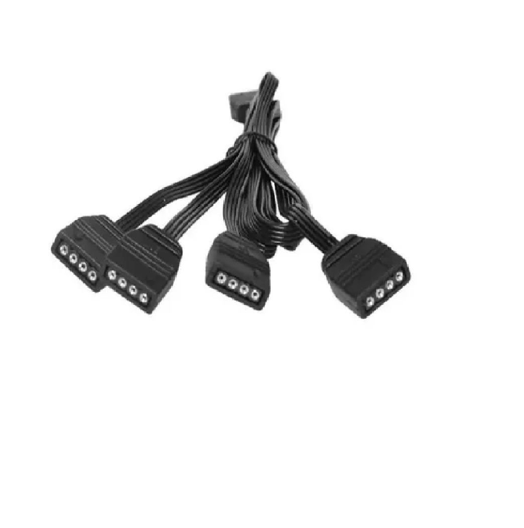 Cabo Molex Rgb 12v 4 Pinos 1 X 4 Saida 4 Pinos 50cm Cm-124 - 2