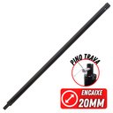 Ver imagem 1 de Extensor 80cm em Ferro Com Pino Trava e Diâmetro do Encaixe 20mm Para Perfurador de Solo