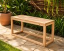 Ver imagem 4 de Banco Modular Neonx Eucalipto 90x30x45cm Tampa Fechada com Pintura:Osmocolor Castanho UV Deck