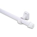 Ver imagem 2 de Suporte de Teto Para Varão de Cortina Alumíno - O Par - Cromado - 19 mm