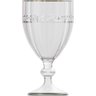 Kit 6 Taças Cristal 330ml Fio de Ouro Imperial Lyor Avulsa Servir Sucos Água Drinks Mesa Posta - 2
