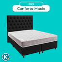 Ver imagem 4 de Kit Cabeceira + Cama Box + Colchão Casal D23 D23 Inducol