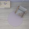 Tapete Soft Premium Lilas - 140 cm Redondo - 3