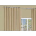 Ver imagem 3 de Cortina Quarto Percianas Bleckout Tecido Grosso Ilhós Cromado Corta Luz 2m Luxo