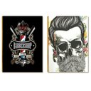 Ver imagem 1 de Kit 2 Placas Mdf Barbearia Old School Decoração Parede Br29