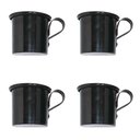 Ver imagem 1 de Kit 4 Canecas em alumínio estilo Moscow Mule Decor - Black