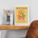 Ver imagem 2 de Quadro Moderno Arte Matisse Kraft 24x18cm - com Vidro:moldura Preta