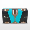 Ver imagem 5 de Taça para Vinho e Água Buffet Sm 260ml 6 Unidades - Nadir Rj701