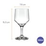 Taça para Vinho e Água Buffet Sm 260ml 6 Unidades - Nadir Rj701 - 4