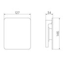 Ver imagem 2 de Acabamento Valvula Descarga Grafite Polido Docolflat - Docol