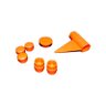 Kit Agilidade Treinamento Funcional 5 Cones + 5 Chapeu Chines - 4