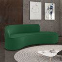 Ver imagem 2 de Sofá 4 Lugares Orgânico 220 Cm Morgan Veludo Verde D03 - D’Rossi