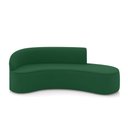 Ver imagem 5 de Sofá 4 Lugares Orgânico 220 Cm Morgan Veludo Verde D03 - D’Rossi