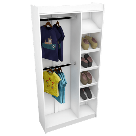 MODULO CLOSET OU LOJA COM SAPATEIRA M134.2021.B (CASA) MUNDI MOVEIS
