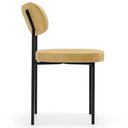 Ver imagem 7 de Cadeira Decorativa Estofada para Sala de Jantar Melina L02 Couríssimo Casco Fendi - Lyam Decor