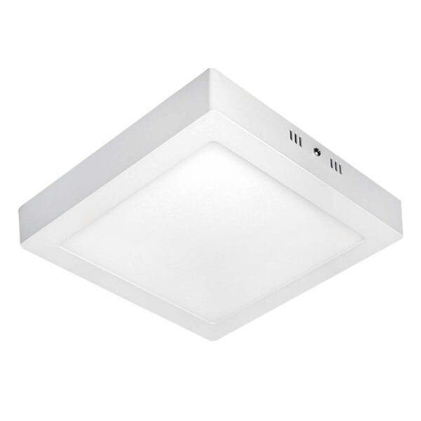 Plafon LED de Sobrepor Quadrado 32W - 30 x 30cm Branco Frio 6000K - 1