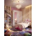 Ver imagem 5 de Quarto Completo Guarda Roupa + Mini Cama Princesa Infantil