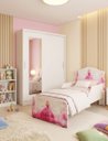 Ver mais imagens de Quarto Completo Guarda Roupa + Mini Cama Princesa Infantil